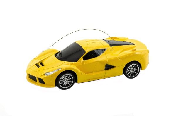 RC sportovní auto na dálkové ovládání – Žluté