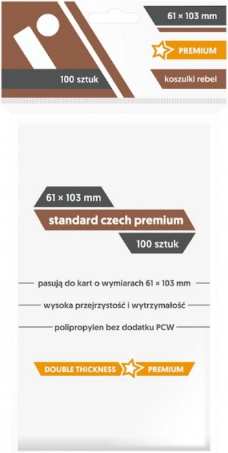 61 x 103 mm Standard Czech Premium 100 kusů