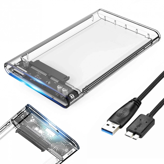 2,5'' ssd hdd kryt usb 3.0 sata kapsa