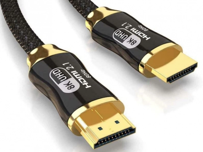 Hdmi kabel ultra rychlost 8k 60hz 4k 120hz zlato 3m