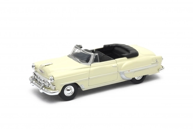 Welly - Chevrolet Bel Air (1953) model 1:34 krémové