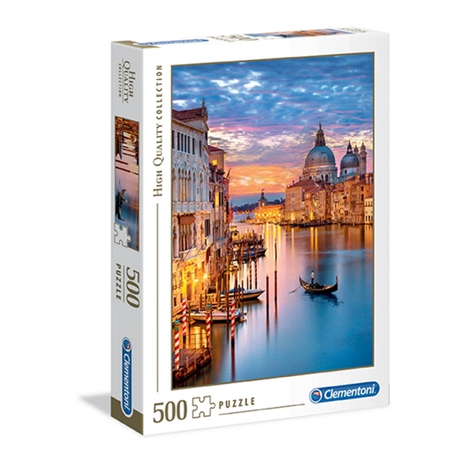 Puzzle Osvětlení Benátek 500 dílků