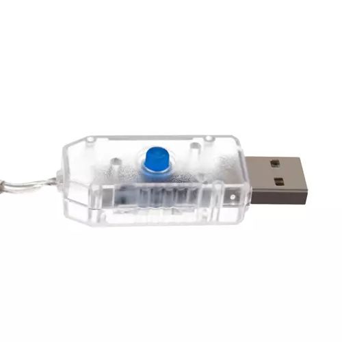 Světelný závěs 138LED USB - teplá bílá KŚ19750