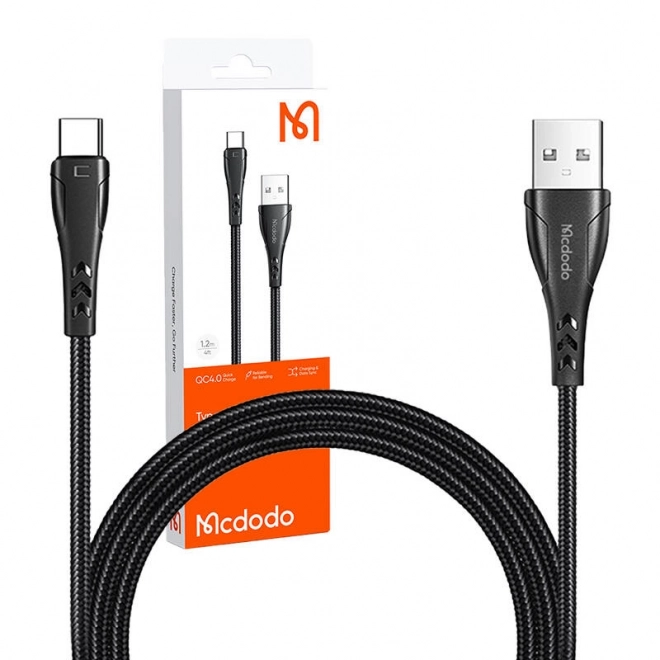 Kabel USB na USB-C, Mcdodo CA-7461, 1,2 m (černý)