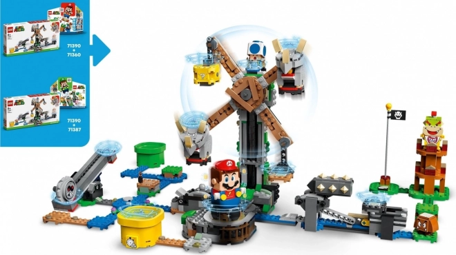 LEGO Super Mario Boj s Reznorem - rozšiřující set 71390