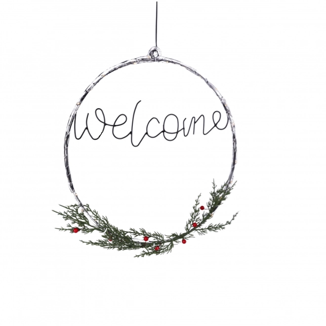 LED girlanda "WELCOME"