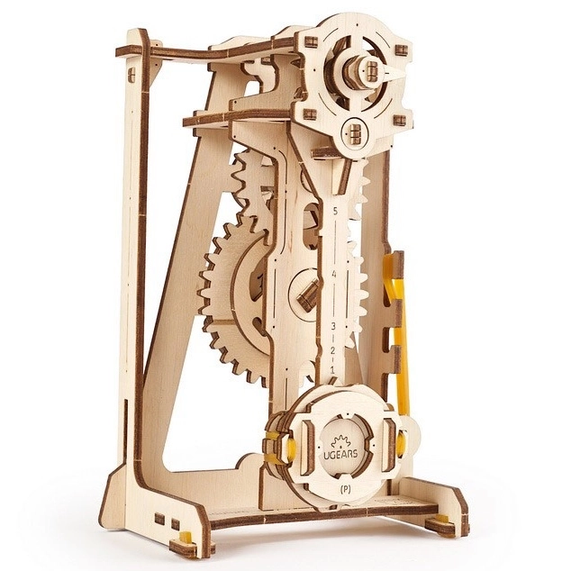 Ugears 3D puzzle - Kyvadlo metronom 92 dílků