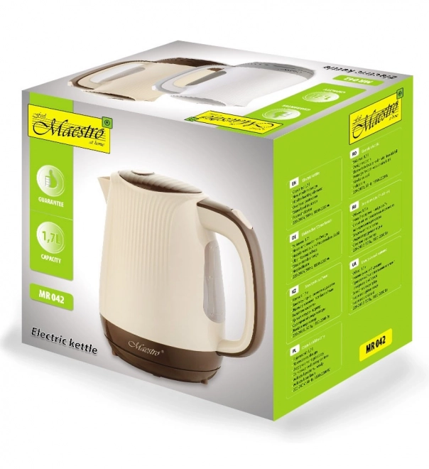 Rychlovarná konvice 1,7l 2200W MR-042-BEIGE