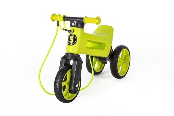 Dětské odrážedlo Funny Wheels Rider SuperSport 2v1 v krabici – Zelené