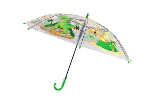 Manuální deštník s dinosaury