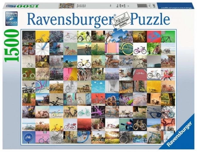 Puzzle 1500 prvků 99 jízdních kol