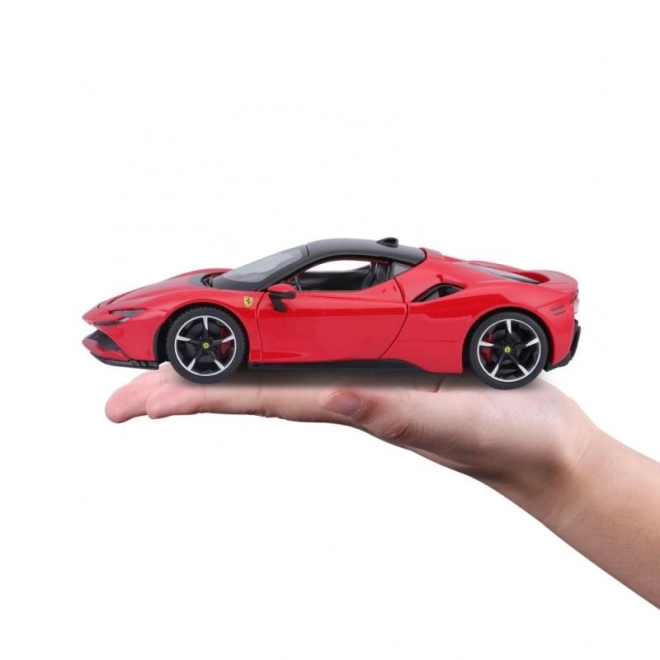 Bburago 1:24 Ferrari Top SF90 Stradale Red