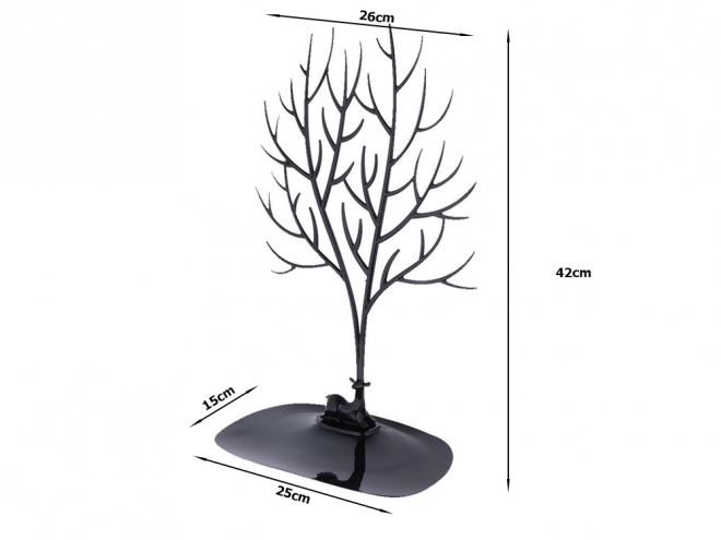 Strom na šperky plastový
