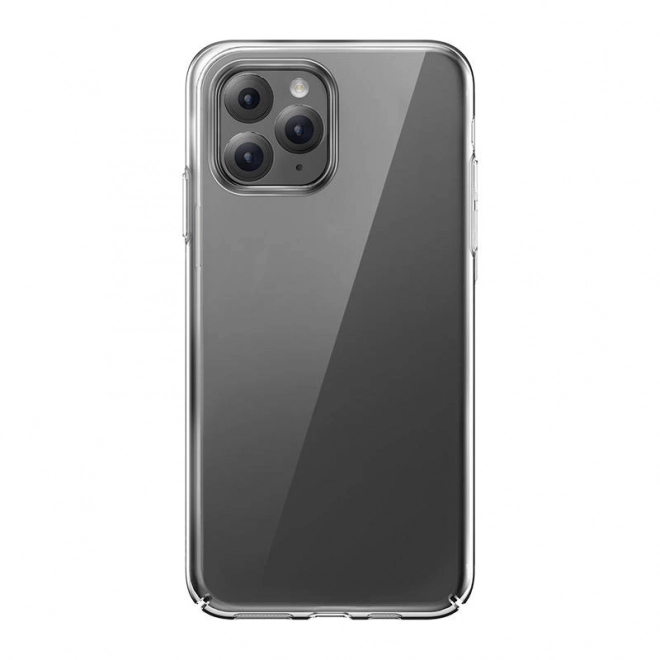 Pouzdro Baseus Crystal Series pro iPhone 11 pro max (čiré) + tvrzené sklo + čisticí sada