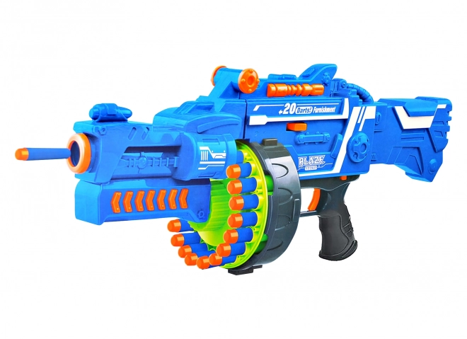 Rotační kulomet Blaze Storm Exekutor 52cm + 40 nábojů NERF