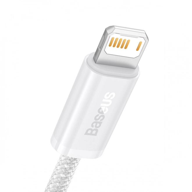 Baseus Dynamic kabel USB na Lightning, 2,4 A, 2 m (bílý)