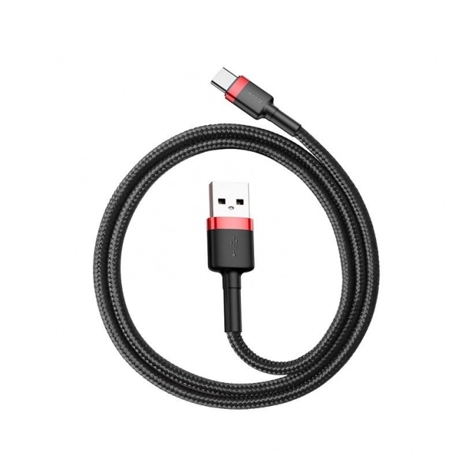 Baseus Cafule USB-C kabel 2A 3m - černo-červený