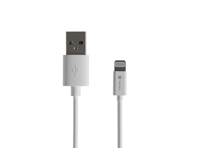 Kabel Lightning (M)->USB-A(M) 1m MFI Prati White