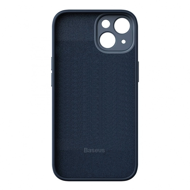 Baseus Liquid Silica Case a sada tvrzeného skla pro iPhone 14 Plus (modrá)