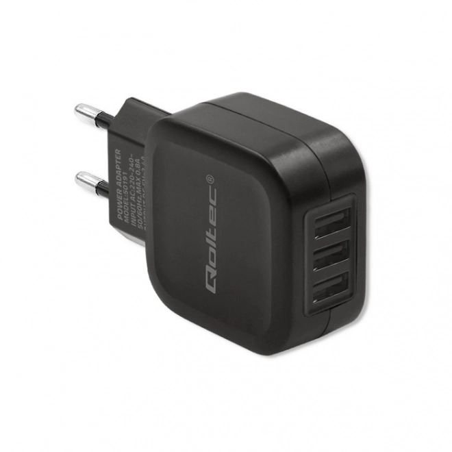 Nástěnná nabíječka 17W | 5V | 3,4A | 3xUSB