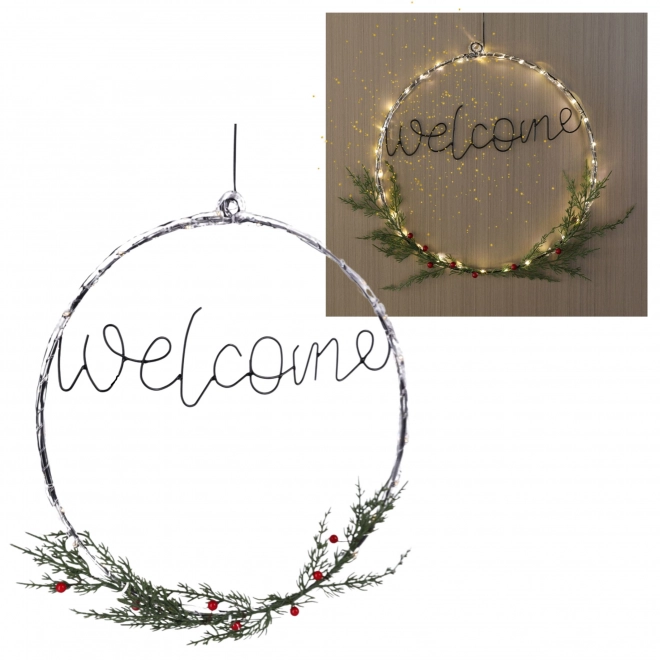 LED girlanda "WELCOME"