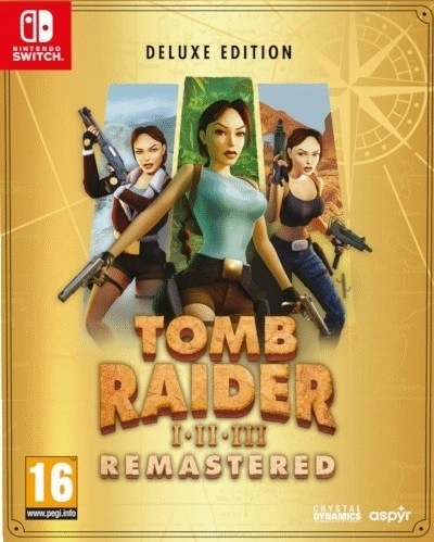 Hra pro Nintendo Switch Tomb Raider I-III Remastered Lara Croft: Deluxe Edition