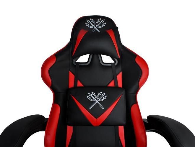 Herní židle Malatec červeno-černá