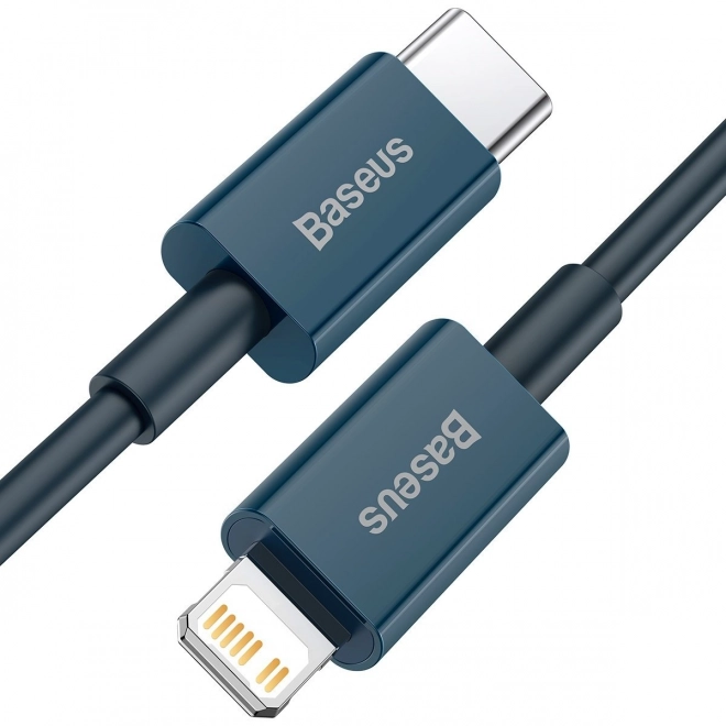 Kabel USB-C k iP, 20W, PD, 2m (modrý)