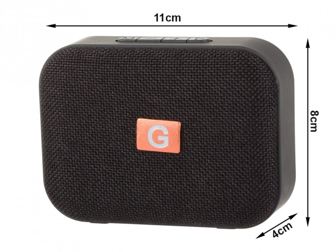 Bluetooth reproduktor mini bezdrátové fm rádio usb mp3 přenosné basy mobilní