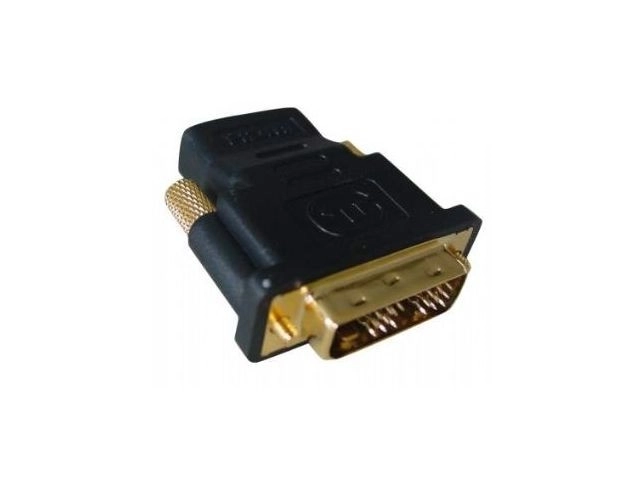 Adaptér HDMI(F)->DVI(M) pozlacené svorky