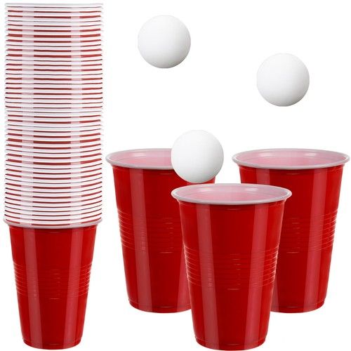 Beer Pong game- 50 kelímků Ruhhy 21232