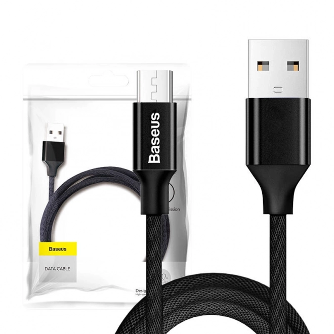 Baseus Yiven Micro USB kabel 150cm 2A - černý