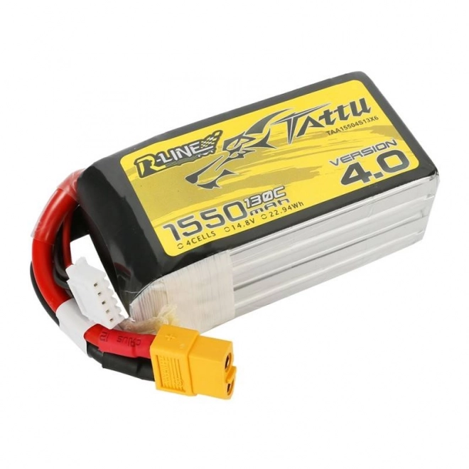 Baterie Tattu R-Line verze 4.0 1550mAh 14,8V 130C 4S1P XT60