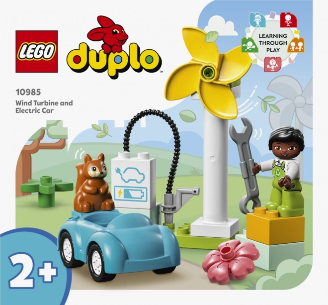 LEGO® DUPLO® 10985 Větrná turbína a elektromobil