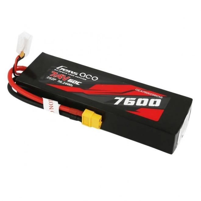 Baterie Gens Ace 7600mAh 7,4V 60C 2S2P XT60 Materiál pouzdra