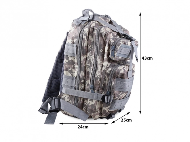 Taktický vojenský batoh military survival 30l