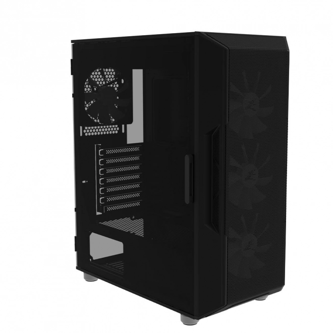 I3 Neo ATX Mid Tower RGB 4x ventilátor, černý