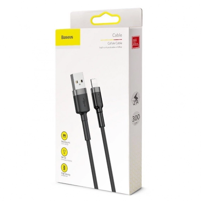 Baseus Cafule USB Lightning Cable 2A 3m (Black Gray)