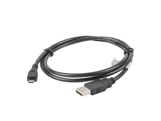 Kabel USB 2.0 micro AM-MBM5P 1M černý