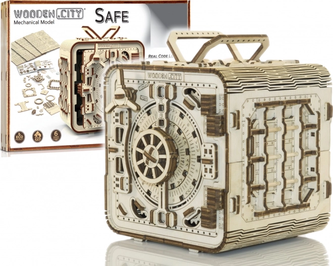 Wooden City 3D puzzle Trezor 225 dílů