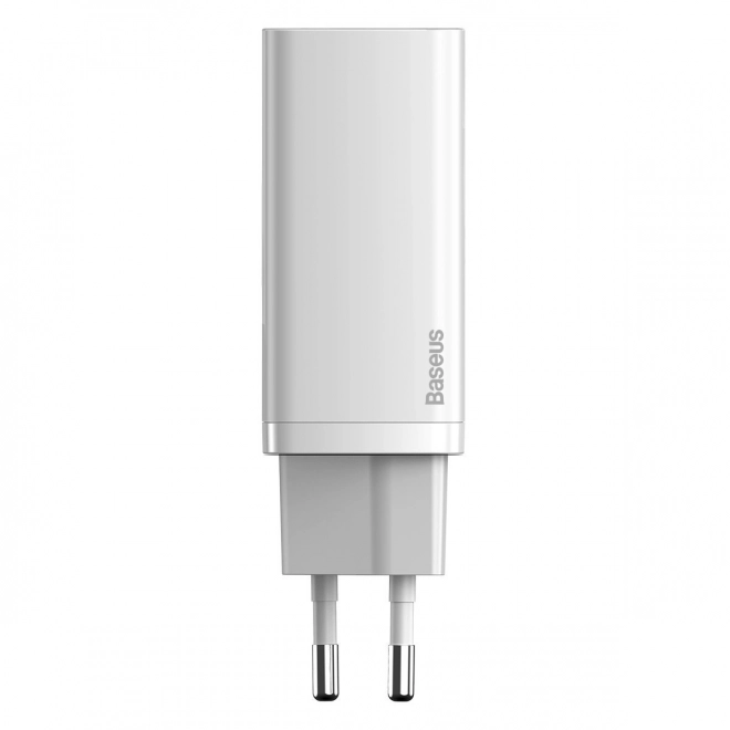 Rychlá cestovní nabíječka Baseus GaN2 Lite USB C 65W EU (bílá)