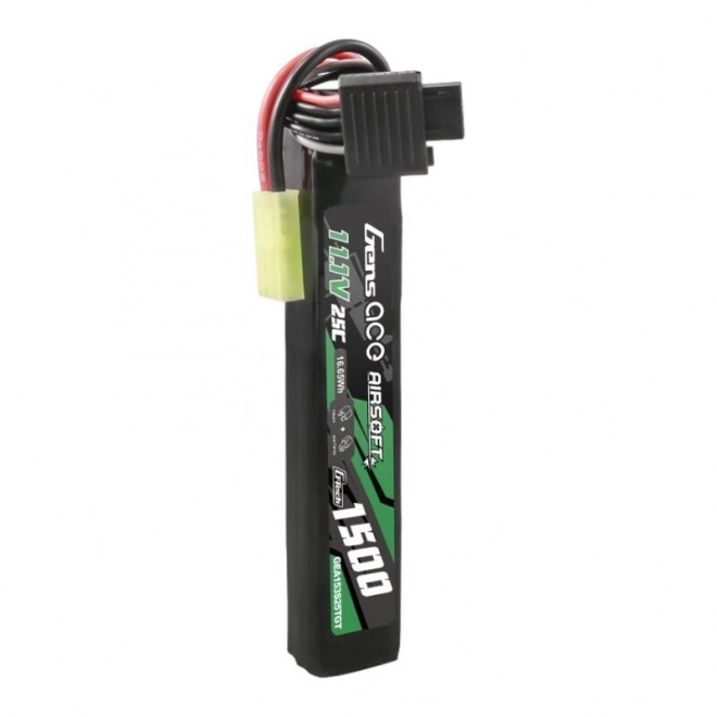 Gens ace G-Tech 25C 1500mAh 3S1P 11.1V Airsoft Gun Lipo baterie s Tamiya