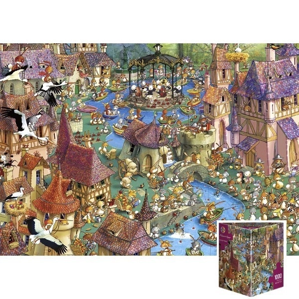 Puzzle Králíčkov od Ruyera 1000 dílků