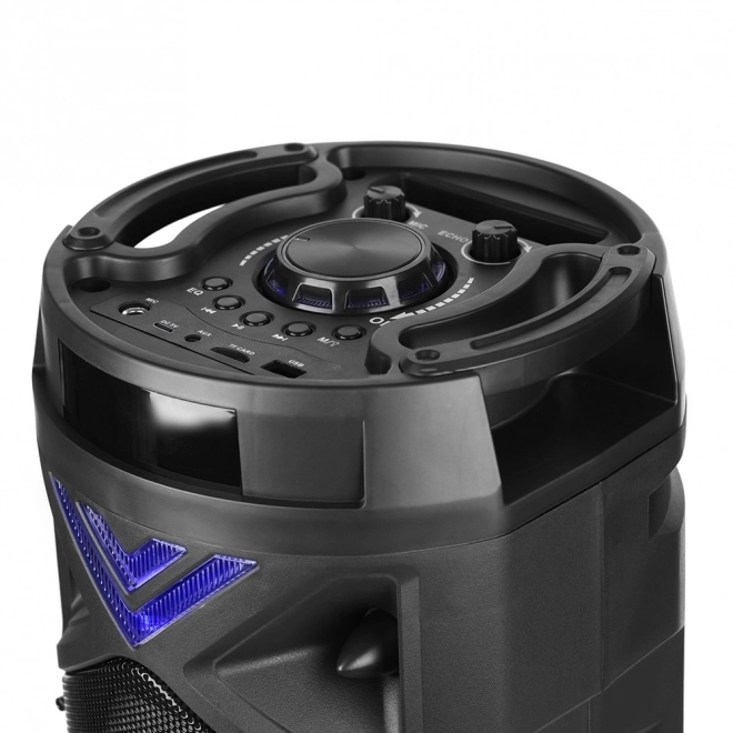 FUNBOX Speaker KEG PRO MT3182 Karaoke/Bluetooth 5.0+EDR/FM/MP3?MicroSD/USB/Equalizer/AUX/Jack 6.3/Pilot/LED/RMS 50W/PMPO 1400W