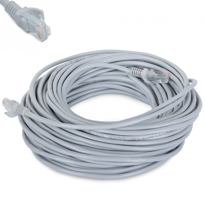 Síťový kabel lan cat5e rj45 kroucený pár ethernet 20m