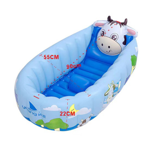 Nafukovací dětská vanička/bazén - tvar krávy