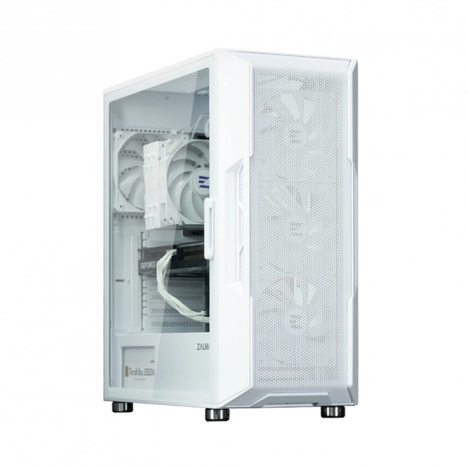 Case I3 Neo ATX Mid Tower White ARGB ventilátor x4