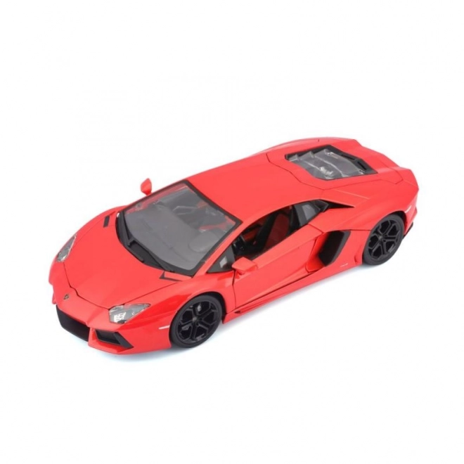 Bburago Lamborghini Aventador 1:18 oranžová 18-11033