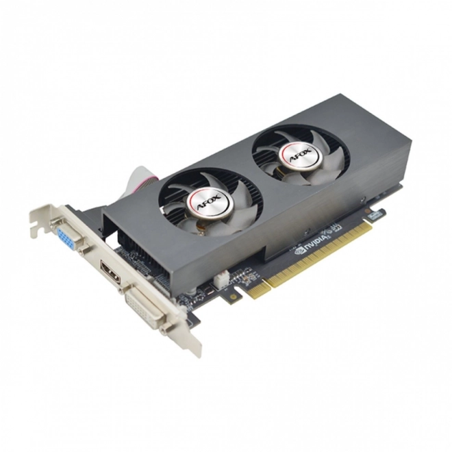 Grafická karta - Geforce GTX750 4GB GDDR5 128Bit DVI HDMI VGA LP Dual Fan