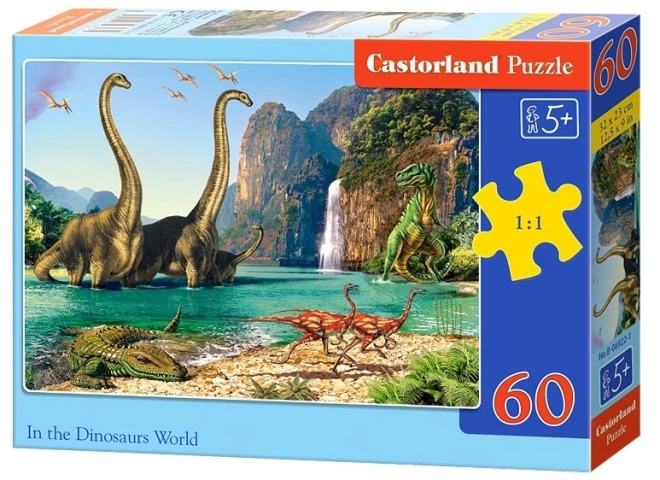 Puzzle svět dinosaurů